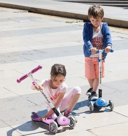 Globber Elite S My Free Fold up Sky Blue