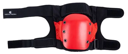 Tech Team Armor Basic M1 Knee Pads - Red