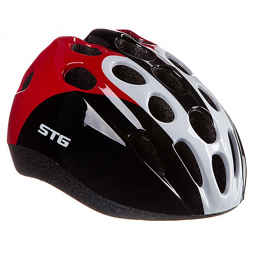 STG Шлем HB5-3 Black/Red/White