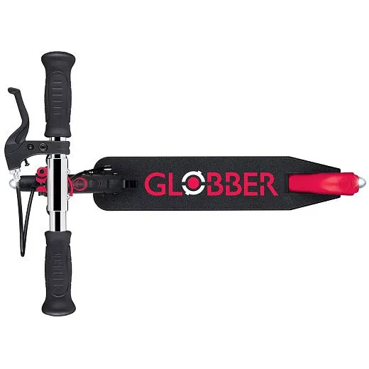 Globber Flow Element Junior Lights - Black/Red