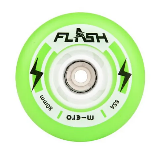Micro Flash Wheels 76/85A Green (4 шт.)