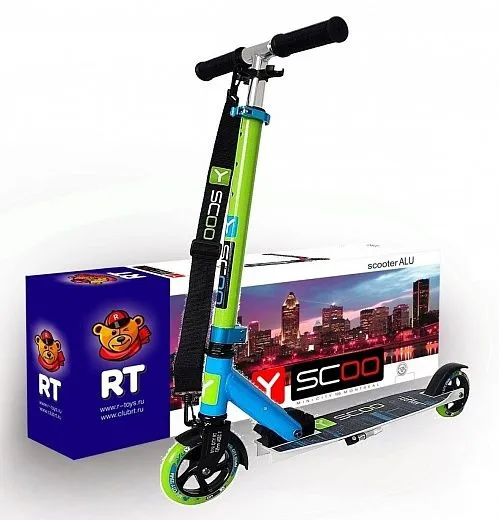 Y-scoo RT city 125 Montreal Kiwi Y-scoo RT city 125 Montreal Kiwi