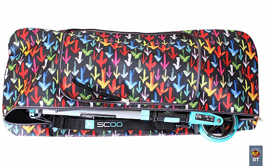 Y-scoo Чехол-портмоне для самоката 145 Разноцветные стрелки