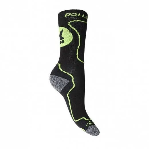 Rollerblade Kids Socks - 2019 Black/Green Rollerblade Kids Socks - 2019 Black/Green