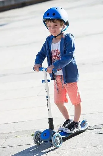 Globber Elite F My Free Fold up Dark Blue