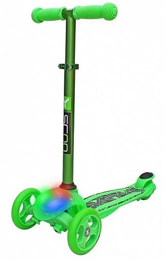 Y-scoo Trio Diamond 120 Kaleidoscope Green