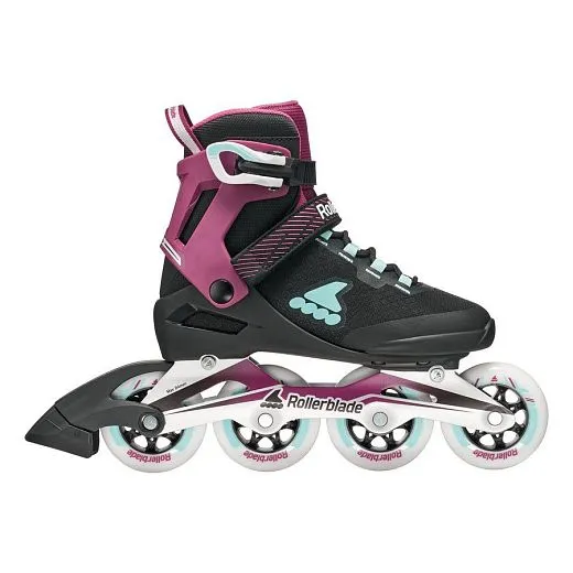 Rollerblade Macroblade 84 W - 2026 Black/Burgundy/Ocean Green Rollerblade Macroblade 84 W - 2026 Black/Burgundy/Ocean Green