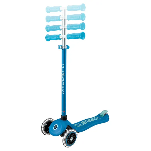Globber Primo Plus Glow Lights - Petrol Blue (443-100)