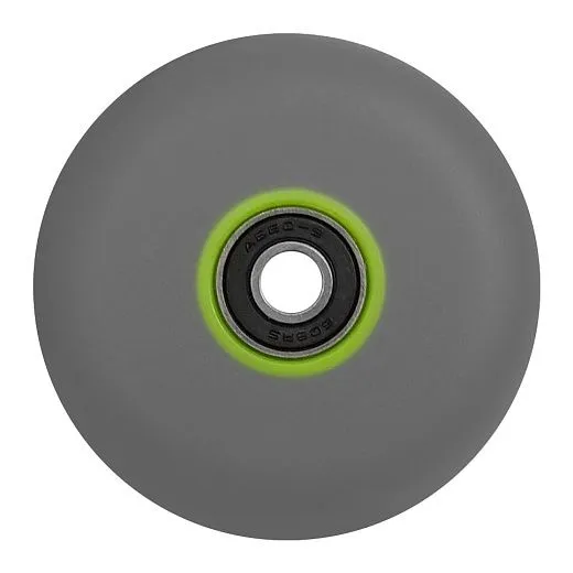 Ride Story Hunky-dory Wheels 76mm/85A (4pcs) + ABEC 9, Grey/Green