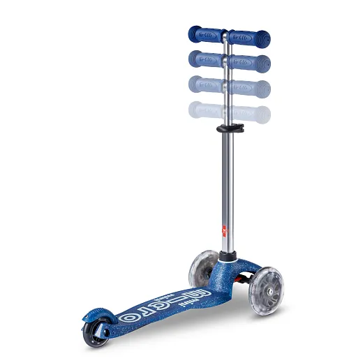 Micro Mini Deluxe Блестящий (галактика) LED синий (MMD219)