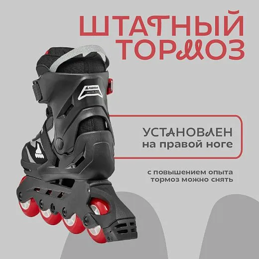 Rollerblade Microblade - 25/26 Black/Red