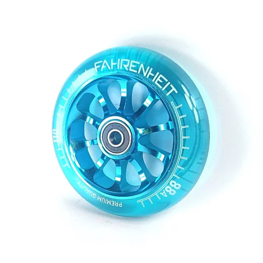 Fahrenheit 110*24 mm 10-Spoked, голубой / прозрачный голубой
