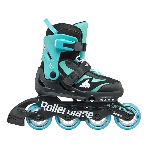 Rollerblade Microblade - 25/26 Black/Light Blue
