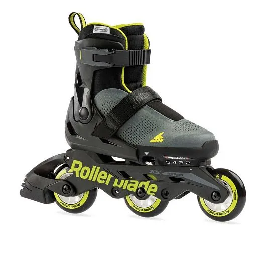 Rollerblade Microblade Free 3WD - 2021 Anthracite/Lime