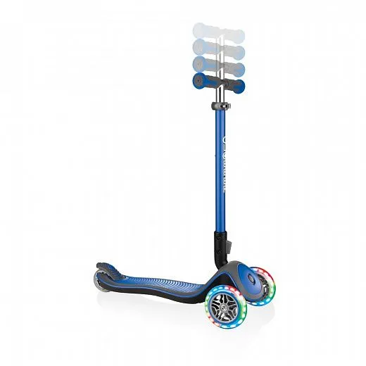 Globber Elite Deluxe Lights Blue Globber Elite Deluxe Lights Blue
