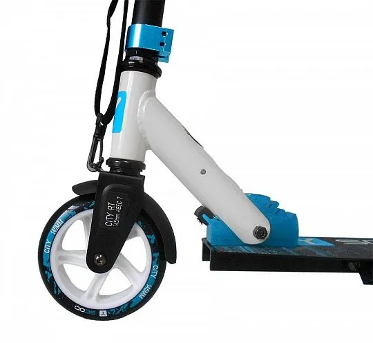 Y-scoo RT City 145 Hong Kong Aqua-White