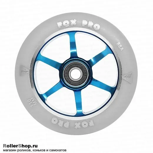 Fox Pro Колесо 110 мм. 6ST Серый/голубой