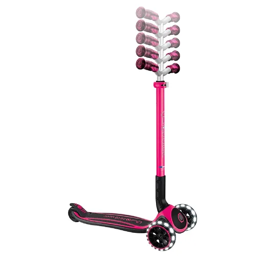 Globber Ace Lights - Fuchsia (667-110)