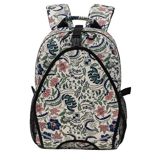 Asgard Adult Inline Skating Backpack - Цветы сине-зелен-беж