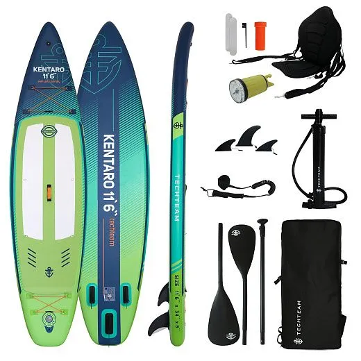 Tech Team Kentaro 11,6 - Blue/Green 350x86x15