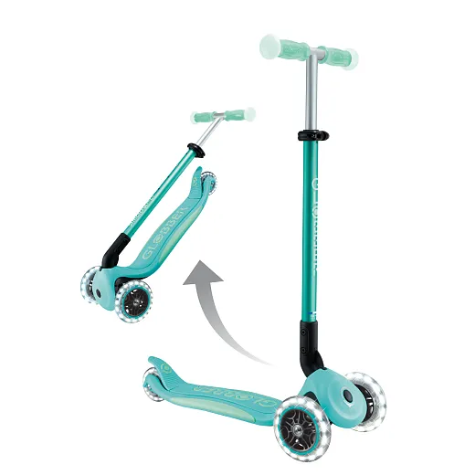 Globber Elite Glow Lights - Mint (839-206) Globber Elite Glow Lights - Mint (839-206)