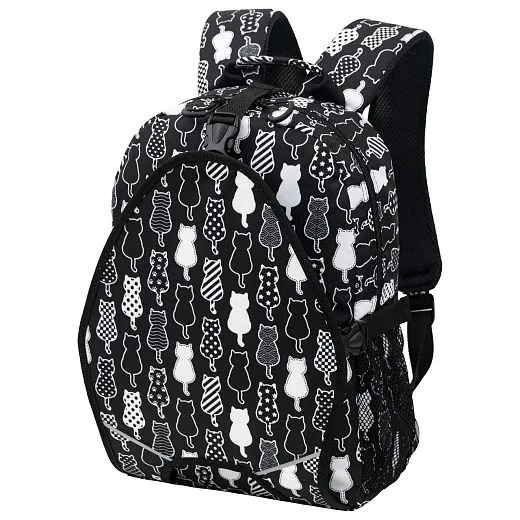 Asgard Adult Inline Skating Backpack - Коты черно-белые