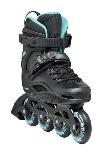Rollerblade RB 80 W - 26 Black/Light Blue