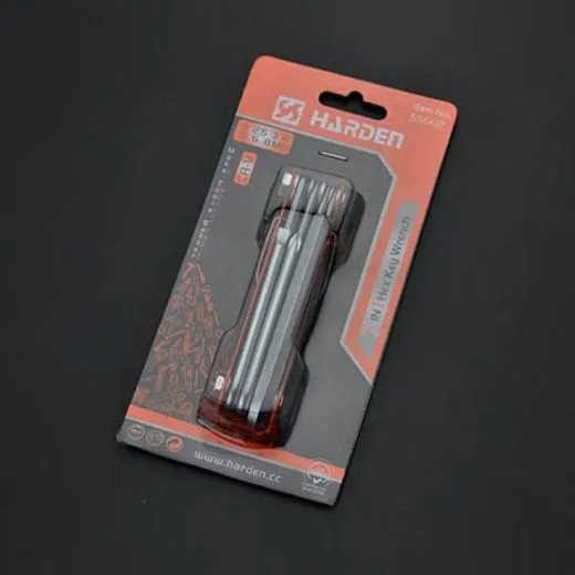 Harden Professional CrV Hex Key Wrench Harden Professional CrV Hex Key Wrench