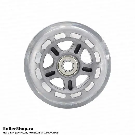 MaxCity Колесо в сборе для самоката 80 мм. Серое