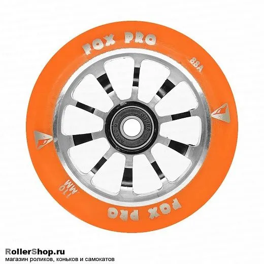 Fox Pro Колесо 110 мм. Winner Оранжевый/черный