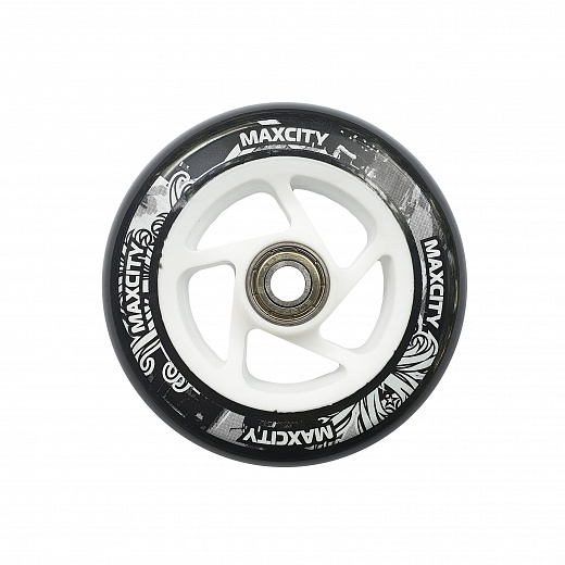 MaxCity SC 100 мм. White/Black, с подшипниками
