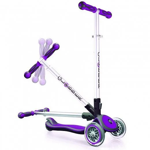 Globber Elite S My Free Fold up Purple
