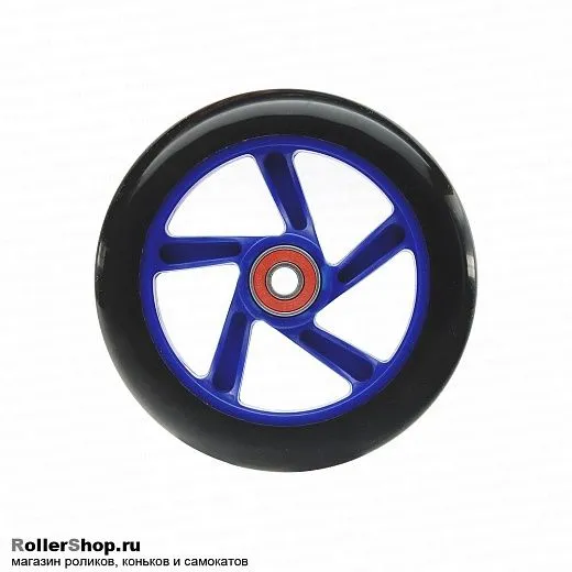 Trolo Колесо в сборе для самоката 120 мм. Blue