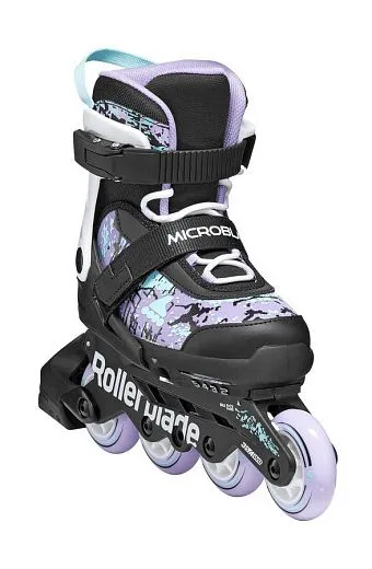 Rollerblade Microblade SL - 26 Black/Lavender/Light Blue Rollerblade Microblade SL - 26 Black/Lavender/Light Blue