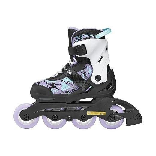 Rollerblade Microblade SL - 26 Black/Lavender/Light Blue Rollerblade Microblade SL - 26 Black/Lavender/Light Blue