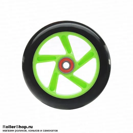 Trolo Колесо в сборе для самоката 120 мм. Green