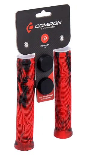 Comiron Grips 160 мм., TPE, 2 шт, красные Comiron Grips 160 мм., TPE, 2 шт, красные