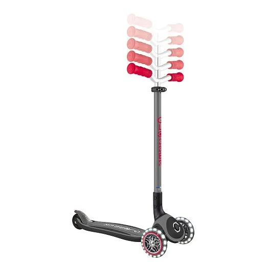 Globber Master Lights - 2025 Black/Red
