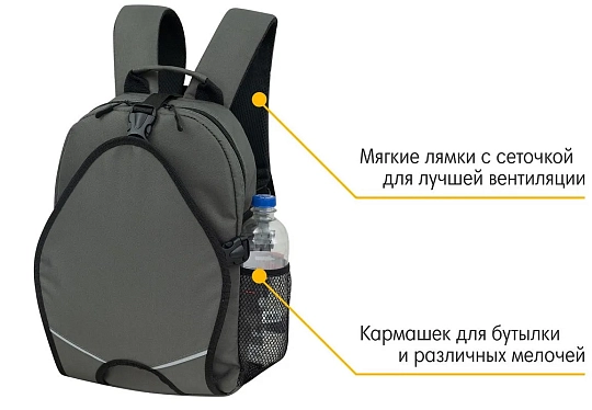 Asgard Junior Inline Skating Backpack Камуфляж хаки-черный