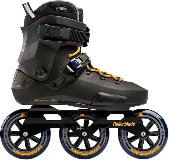 Rollerblade Twister Edge 110 3WD - 2020 Black/Mango
