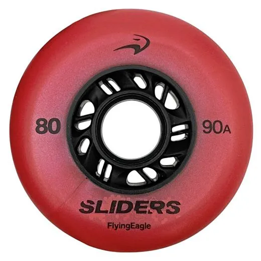 Flying Eagle Sliders 80/90А (4-pack) - Red