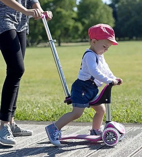Globber My Free New Technology Seat 4 in 1 Pink  (Y-scoo)