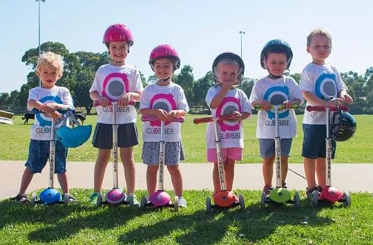 Globber My Free Up Titanium Blue