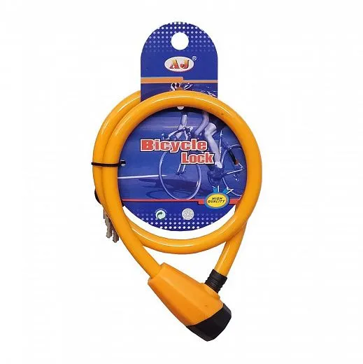  Bicycle Lock 80см - Orange