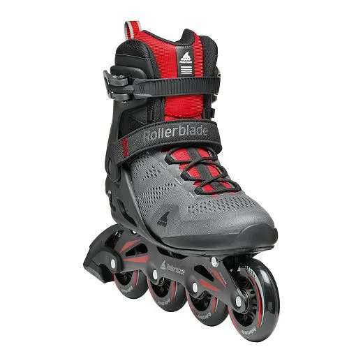 Rollerblade Macroblade 84 - 2024 Dark Grey/Red