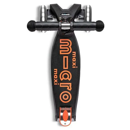 Micro Maxi Deluxe Черно-Оранжевый LED