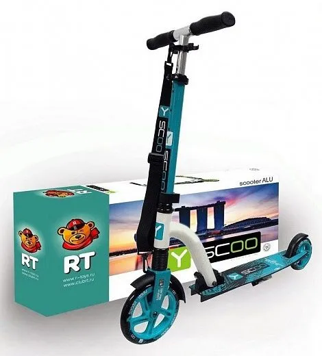 Y-scoo RT 180 Slicker Aqua/White Y-scoo RT 180 Slicker Aqua/White