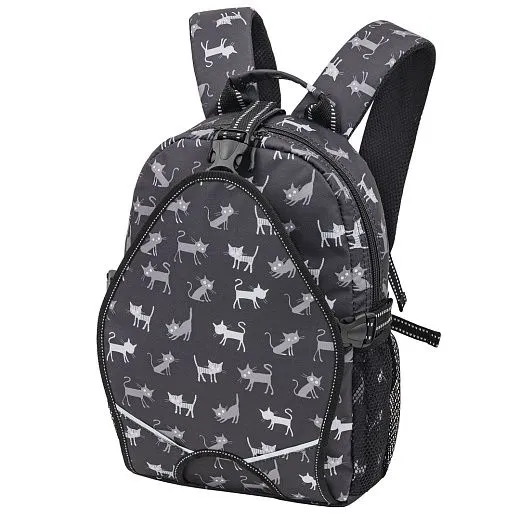 Asgard Junior Inline Skating Backpack Кошки черно-серый