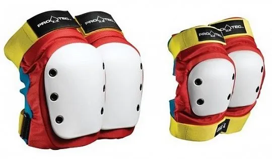 Pro-Tec Street Knee/Elbow Pad Set Retro Pro-Tec Street Knee/Elbow Pad Set Retro