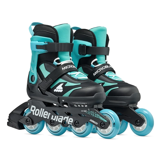 Rollerblade Microblade - 25/26 Black/Light Blue